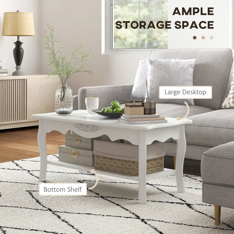 Jazmin Coffee Table with Storage