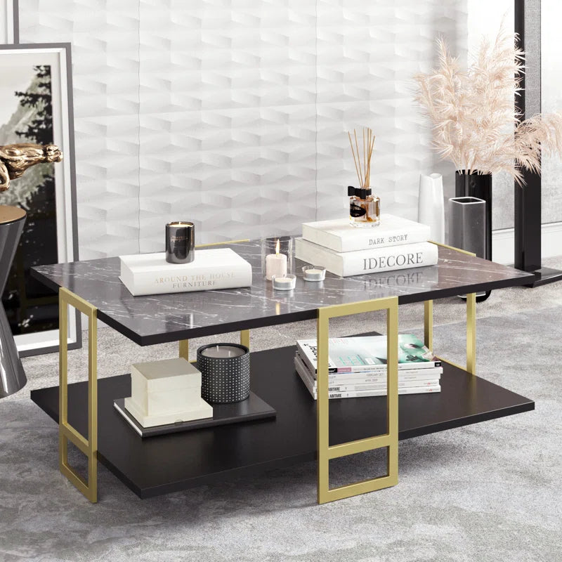 Polka 4 Legs Coffee Table with Storage