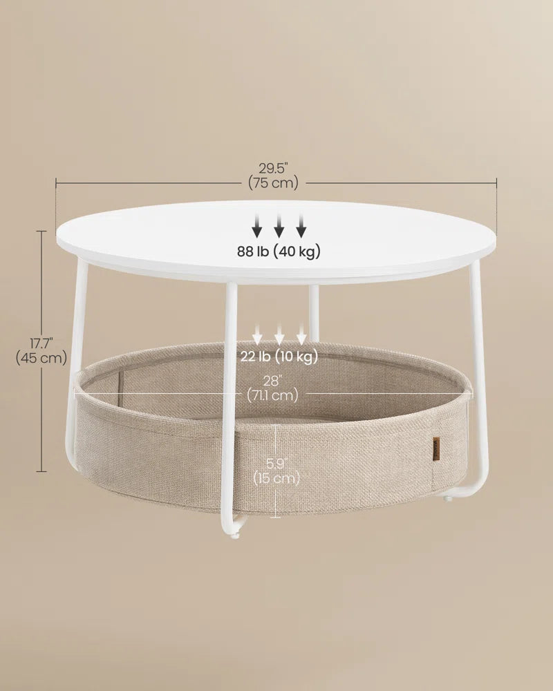Romily Coffee Table with Storage
