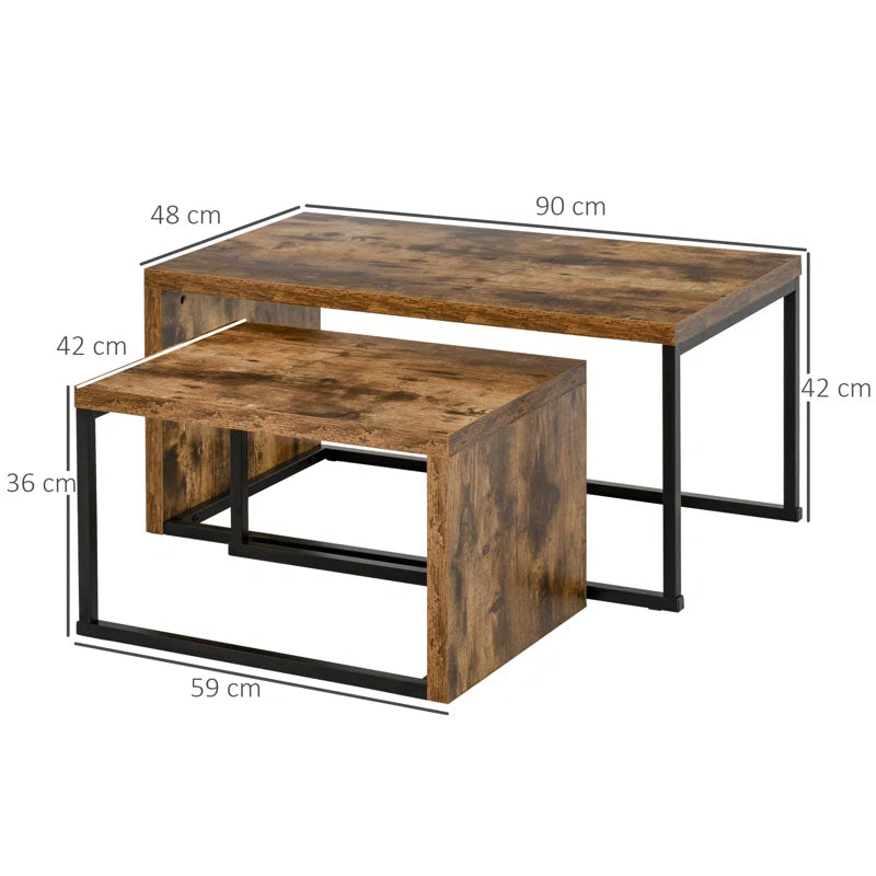 Arbela Frame Nesting Coffee Table