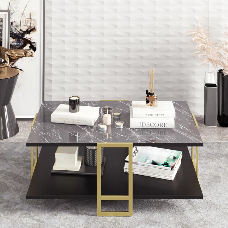 Polka 4 Legs Coffee Table with Storage
