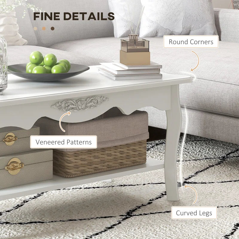 Jazmin Coffee Table with Storage