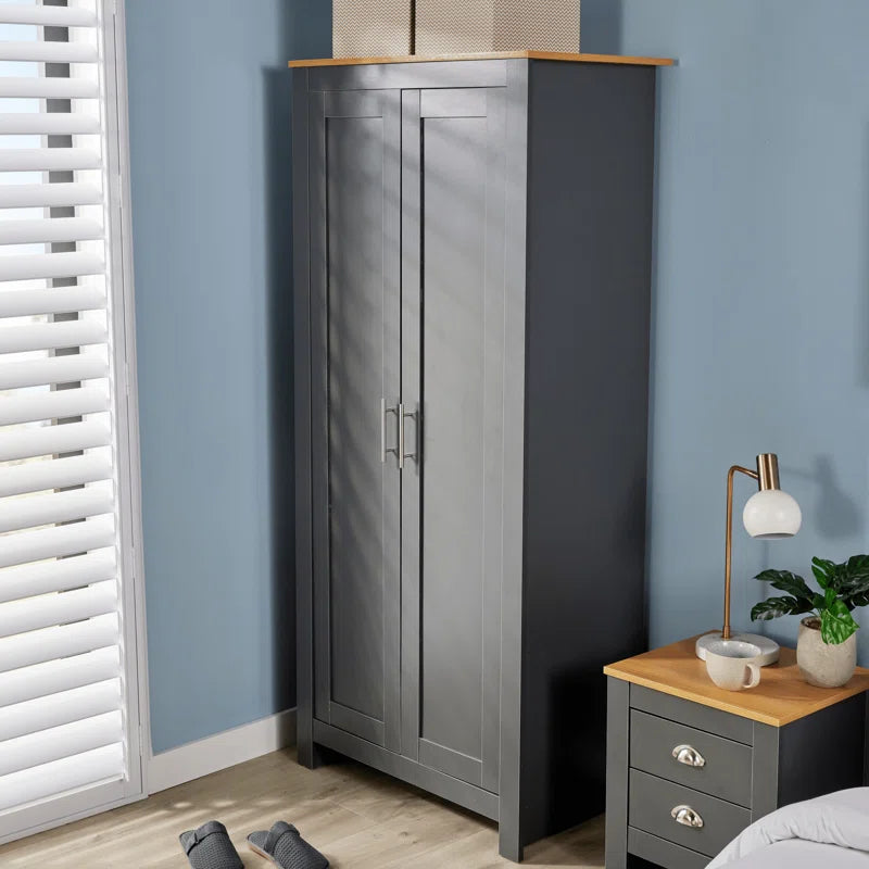 Camden 2 Door Bedroom Storage Wardrobe