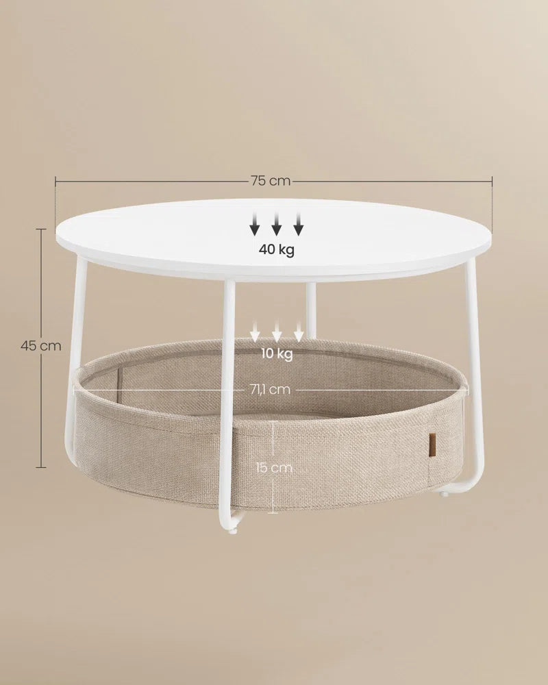 Romily Coffee Table with Storage