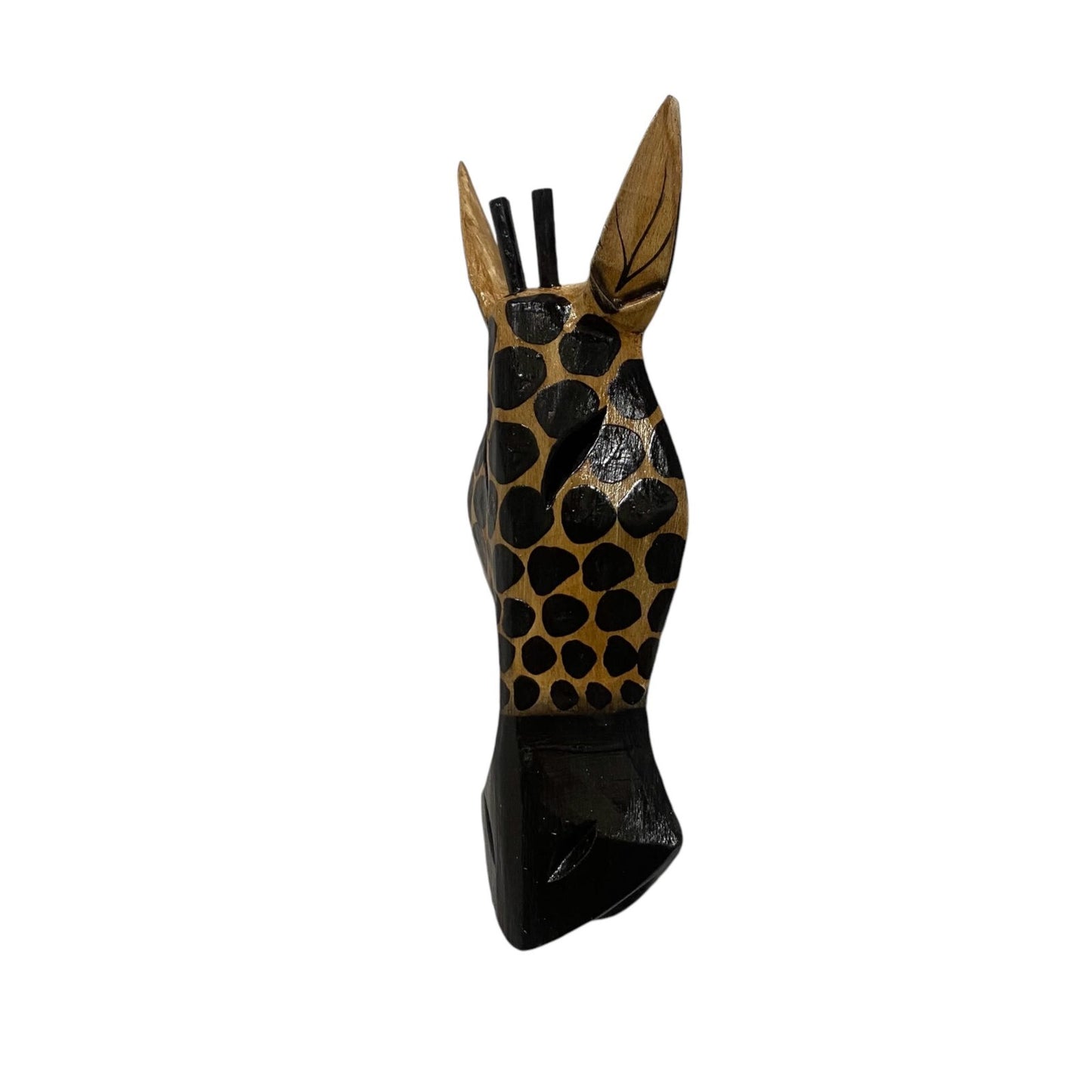 Wooden Zebra Giraffe Animal Head Home Wall Decoration 50Cm Christmas Gift