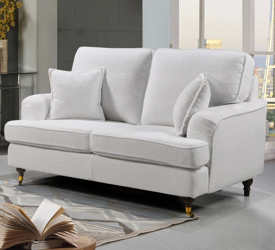Floresville 145Cm Recessed Arm Sofa