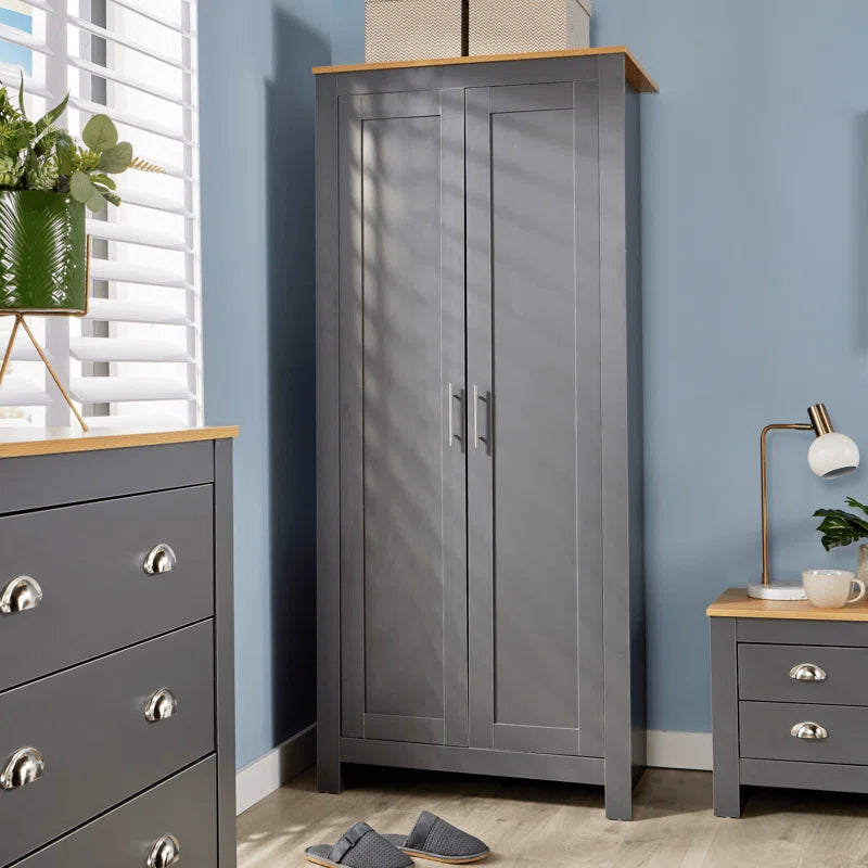 Camden 2 Door Bedroom Storage Wardrobe