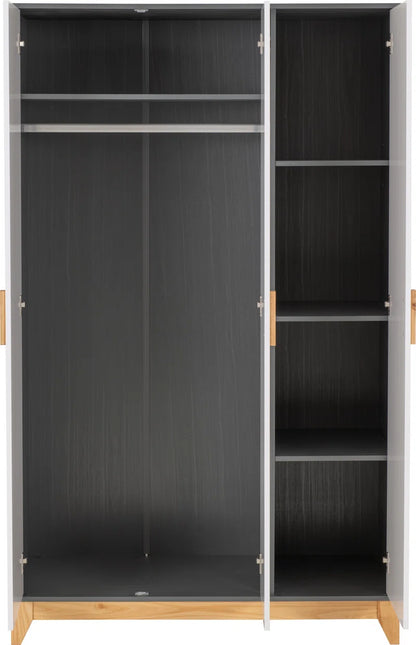 Lanoka 3 Door Wardrobe