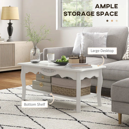 Jazmin Coffee Table with Storage