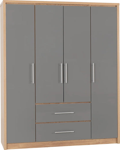 Louisa 4 Door Wardrobe