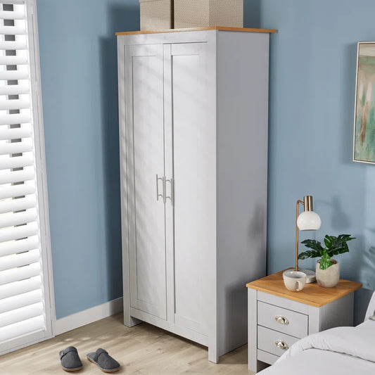 Camden 2 Door Bedroom Storage Wardrobe