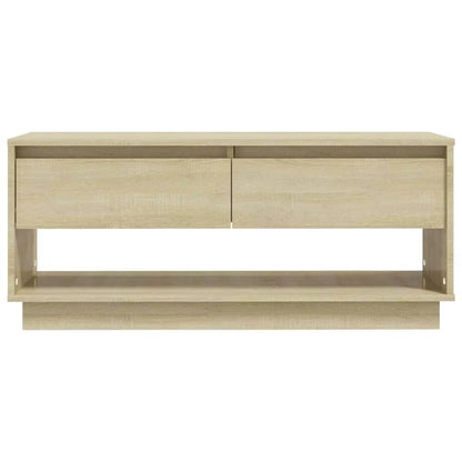 Sonoma Oak TV Cabinet 102X41X44 Cm - Stylish Engineered Wood Storage Unit