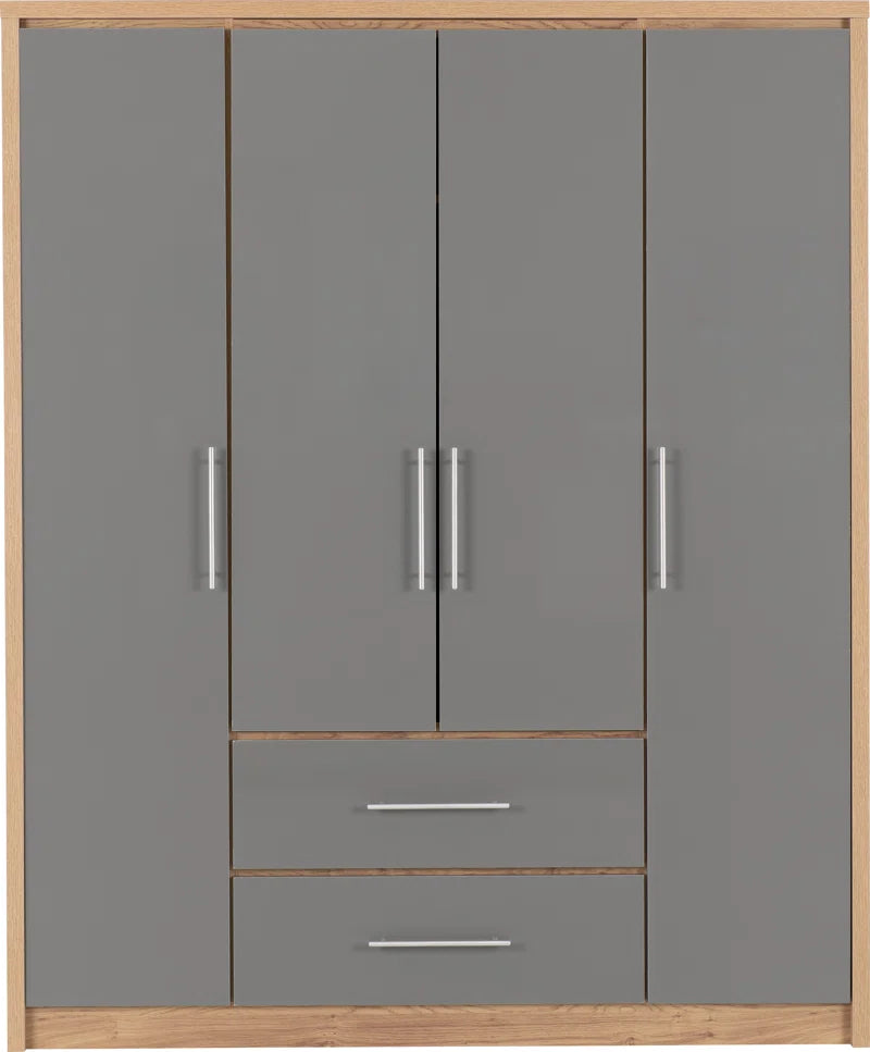 Louisa 4 Door Wardrobe