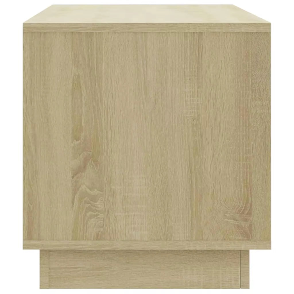 Sonoma Oak TV Cabinet 102X41X44 Cm - Stylish Engineered Wood Storage Unit