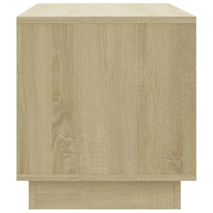Sonoma Oak TV Cabinet 102X41X44 Cm - Stylish Engineered Wood Storage Unit