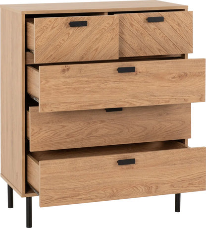 Nathainel - Two over Three Drawer Chest