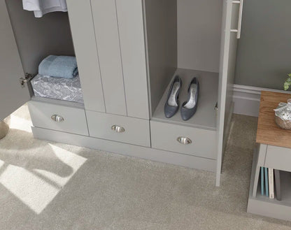 Brielle 3 Door Wardrobe