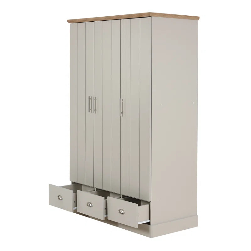 Brielle 3 Door Wardrobe