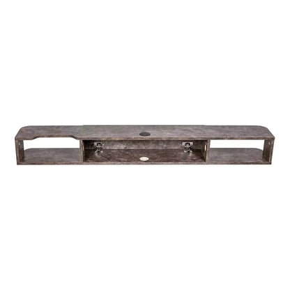 Grey MDF Framed Sideboard TV Stand TV Unit with Easy Cable Access