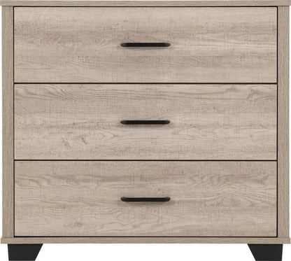 Naisha 3 Drawer 80Cm W Chest of Drawers
