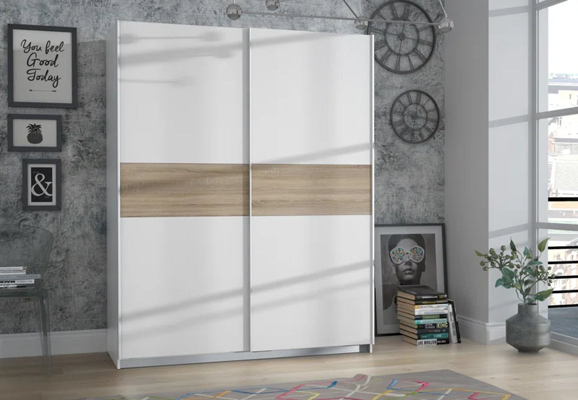Anglers Park 2 Door Wood Wardrobe