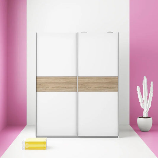Anglers Park 2 Door Wood Wardrobe