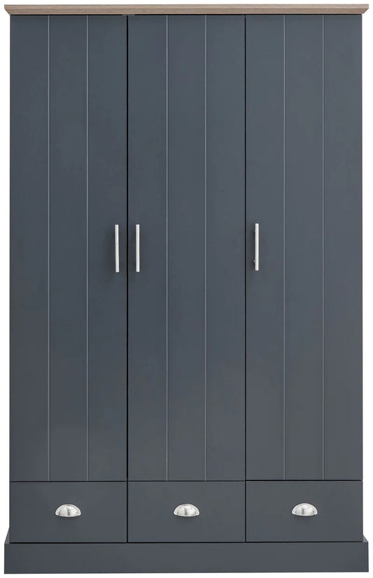 Brielle 3 Door Wardrobe