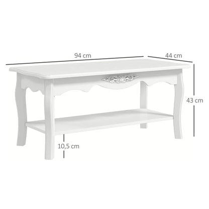 Jazmin Coffee Table with Storage