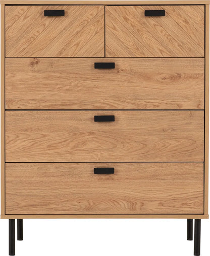 Nathainel - Two over Three Drawer Chest